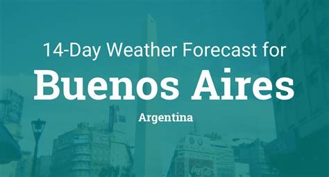 the.weather chanel buenos aires|14 day forecast buenos aires.